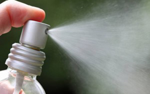 Óleos essenciais em sprays de ambiente